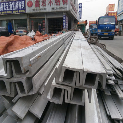 Quality  ASTM 201 Stainless Steel Channel No.1 Surface 6mm Thick C Channel Steel Beam Sliver factory