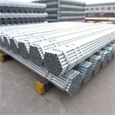Quality  ASTM A53 ERW Hot Dipped Galvanized Steel Pipe DC51D Z180 88mm OD 9m For Construction factory