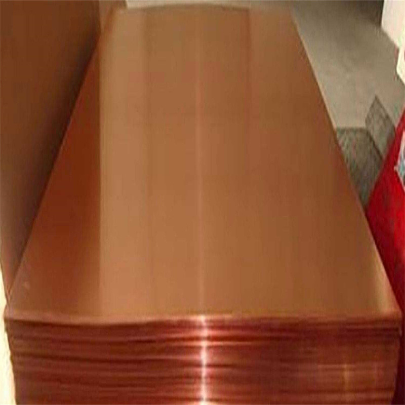 AISI TP2 Large Copper Sheet Metal 1.8mm Thick Orange Color For Marine