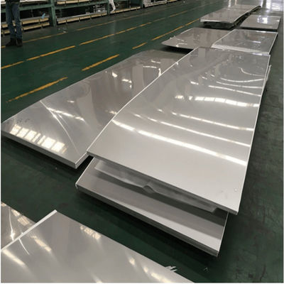 2B Finish SS304 Stainless Steel Plate ASTM 0.8mm Thick Sliver 1219*2438m