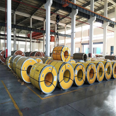 310S Hot Rolled 201 Stainless Steel Coil Strip ASME 1219mm Width Thick 7mm