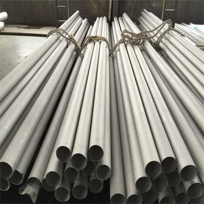 6m Length 20mm OD Steel Tube Sliver Color , Cold Rolled Stainless Steel Water Pipe