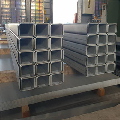 Construction SS 304 C Channel 8mm Thick No.1 Surface 6m - 12m