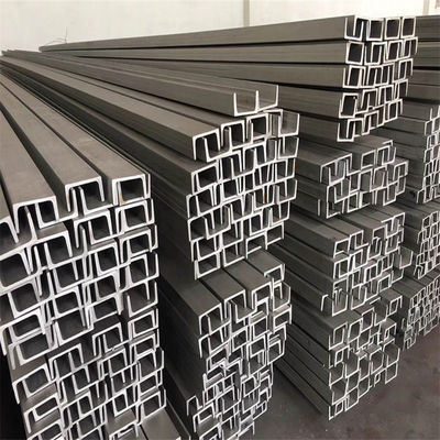 201 Cold Pressed Steel Channel 2B finish Stainless Steel Structural Channel 50*37*4.5mm