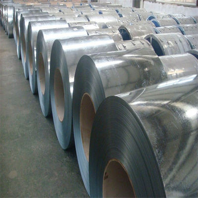 Bright DX51D Z275 Galvanized Steel Coil DX52D Z200 GI Roof Sheet Customized Width