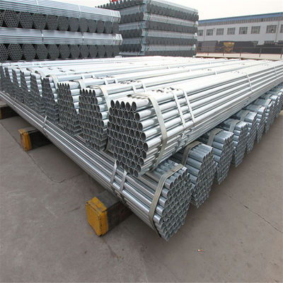DC520 Z160 Galvanised Steel Round Tube 90mm OD 6mm Steel Pipe Hot Dipped