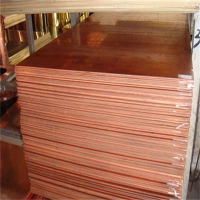 EN T3 Steel Copper Sheet Plate 0.3mm Thick Powder Coating For Electrical Components