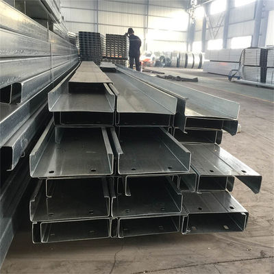 ASME 304 Hot Rolled Stainless Steel Channel Structural Beams 6.5mm Thick Natural Color