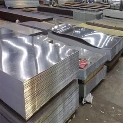 Rolo de folha galvanizada de 9 mm de espessura 1219 * 2438 mm folha plana GI prata
