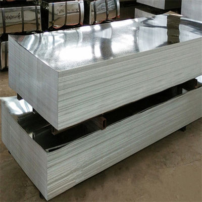 DX52D Z160 Flat Sheet Galvanised Steel 8mm Thick Customized EN Standard