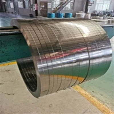 6mm Thick 1 Inch Stainless Steel Strip Tubing 8K JIS 20mm Width