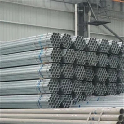SGCC Z120 Galvanized Round Tubing 2mm Hot Rolled Galvanized Seamless Steel Pipe