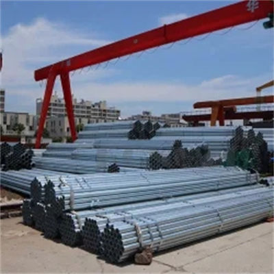DX51D Z120 Decorative Galvanized Pipe 8m Length ERW Round Steel Tube For Industry