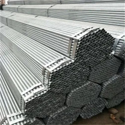 ASTM A53 ERW Hot Dipped Galvanized Steel Pipe DC51D Z180 88mm OD 9m For Construction