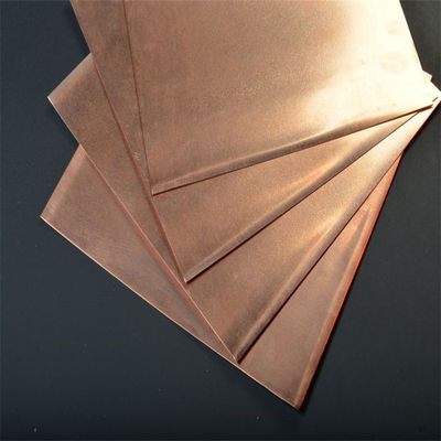 T3 SUS Solid Copper Sheet Plate Polished 0.8mm Metal Color For Industry