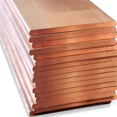 T2 1.5mm Thick Polished Copper Sheet ASME Golden 1000mm - 12000mm