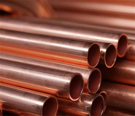 TP2 Copper Pipe Tube 63mm OD Purple 3mm Copper Tubing AISI