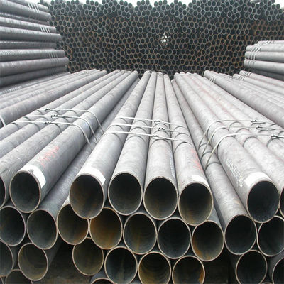 ท่อเหล็กขนาดเส้นผ่านศูนย์กลางใหญ่ 76 มม. OD ท่อเหล็กคาร์บอน ASTM หนา 2.5 มม. รีดร้อน