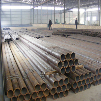 ท่อเหล็กขนาดเส้นผ่านศูนย์กลางใหญ่ 76 มม. OD ท่อเหล็กคาร์บอน ASTM หนา 2.5 มม. รีดร้อน