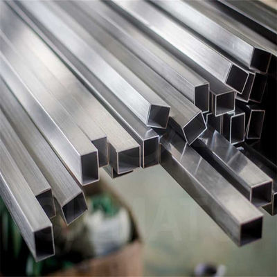 304 Stainless Steel Square Pipe Tube 50*50*3 Mm ASTM Polished Bright Surface