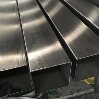 SUS 304 Stainless Steel Rectangular Pipe Tube Customized 300*150*5 Mm Natural Color