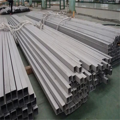 SUS 304 Stainless Steel Rectangular Pipe Tube Customized 300*150*5 Mm Natural Color