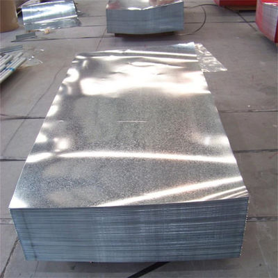 DC53D+Z160 EN Galvanized Steel Sheet Zinc Coated Hot Dipped 5mm Bright Color ASME