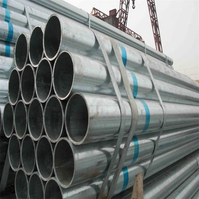 Hot Dipped Round Galvanized Steel Pipe DX53D+Z120 ASME 89mm OD 2mm For Shipbuilding
