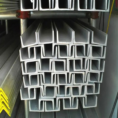 EN 304 Stainless Steel Channel Beam 6.5mm Hot Rolled Building Use Sliver Color