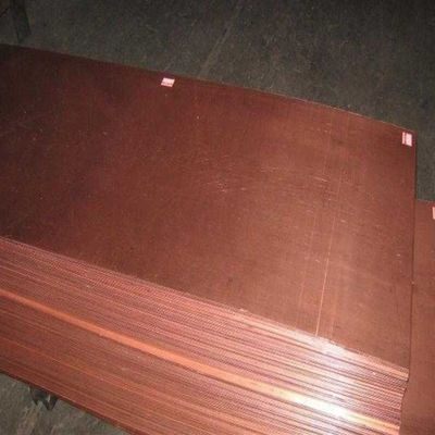 0.8mm T2 JIS Copper Sheet Metal Color Smooth Surface Architecture Use