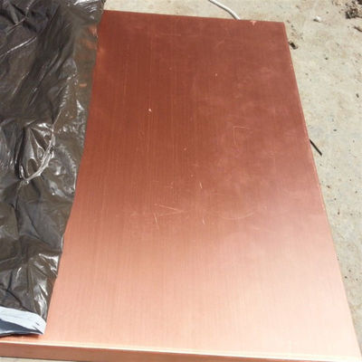 C1220 AISI Copper Sheet Plate 1.5mm Thick Color Smooth Surface Industry Use