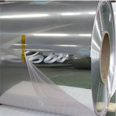 Mirror 304 Stainless Steel Coil 8K Finish 1250mm Width 0.5mm Decroation Use