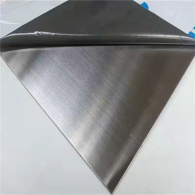 316L Stainless Steel Hairline Sheets Plates Brushed Surface 0.8mm 1500 * 6000mm ASTM