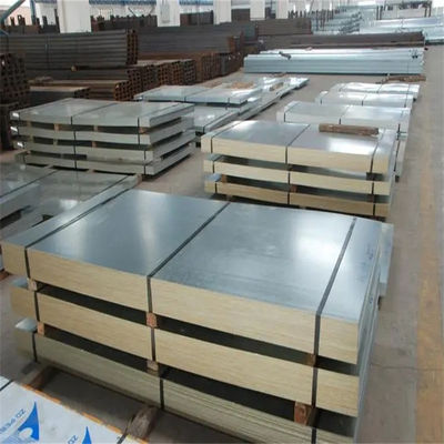 Cold Rolled Galvanized Steel Sheets SPCC Single Side 60 Zinc Layer 1.5*1250*2500mm DX53D