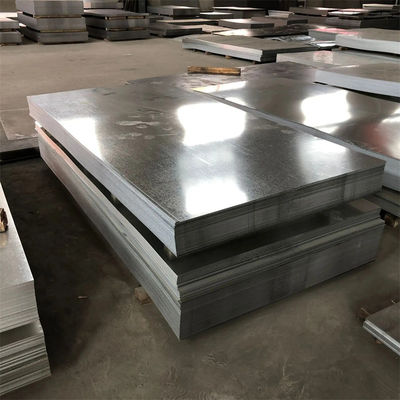 Cold Rolled Galvanized Steel Sheets SPCC Single Side 60 Zinc Layer 1.5*1250*2500mm DX53D