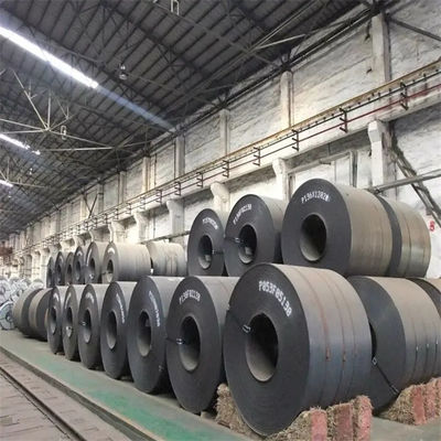 ASME Hot Rolled Mild Steel Coil Q235 8mm 1219mm Width Black Natural Color