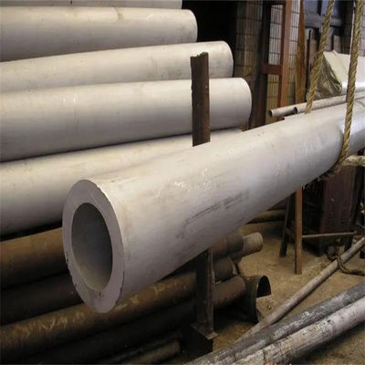 Seamless Stainless Steel 304 Pipes Tubes 10 Inch OD 9mm Bright Sliver 6m Length