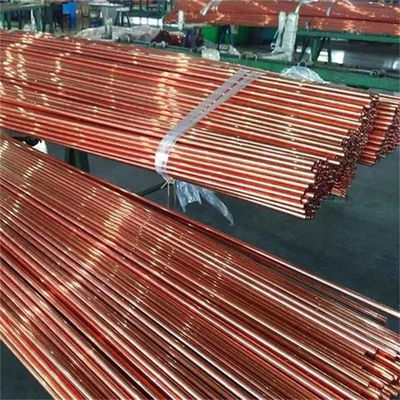 Customized TP1 Copper Round Tube Pipe 32mm OD 1.5mm Electronic Use