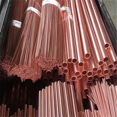 Customized TP1 Copper Round Tube Pipe 32mm OD 1.5mm Electronic Use