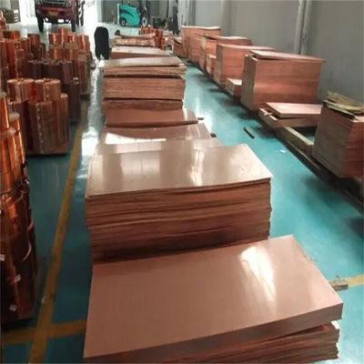 T1 Grade GB Copper Sheet Plate 1500 * 6000mm 2mm Thickness Industry Material