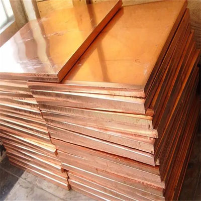 T2 Grade Copper Plate Sheet 0.8mm Customized ASTM Structure Material