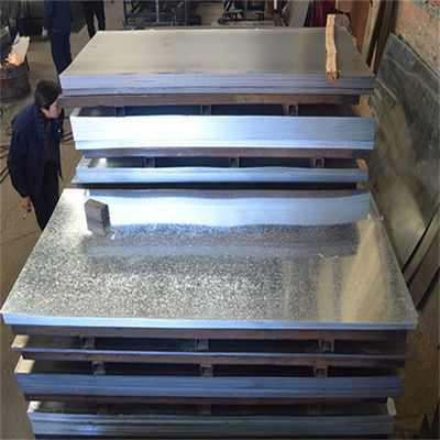 DC52D+Z80 Galvanized GI Plates Sheet Customized 1250 * 2500mm