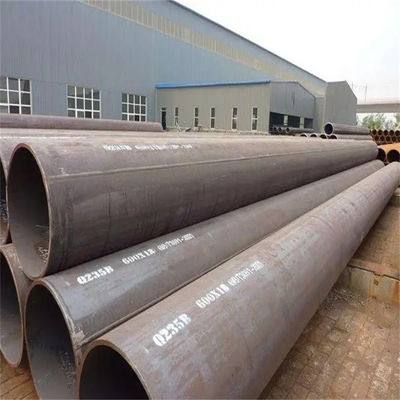 20# Mild Steel MS Seamless Pipes 600mm OD 8mm Water Pipe 6000mm Length