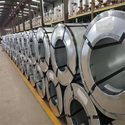 DX53D Galvanized GI Steel Coil 0.3 - 3.0mm No Burrs 400n/Mm2