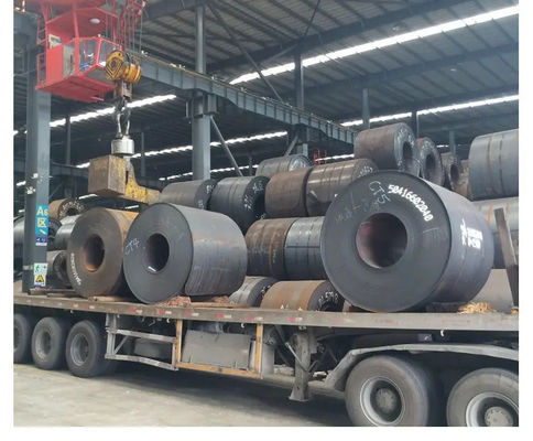 Matte Mild Coated Steel Coil 0.2-3mm 400-550 N/Mm2 Tensile Strength