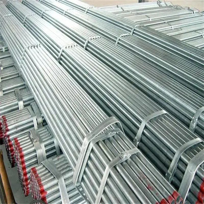 Highly Durable Galvanized Steel DC51D Pipes 48mm  For Etc. Applications