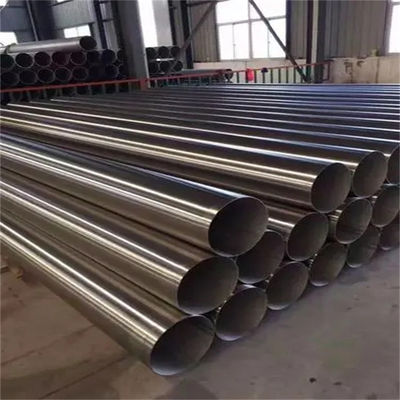 TP316L ท่อเหล็กไร้สแตนเลสไร้รอย กว้าง 33 มม ความหนา 2.5 มม ASTM A312