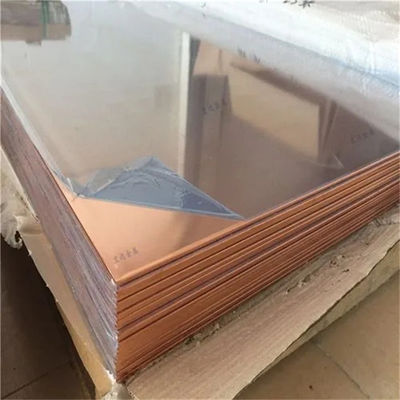 TP3 Copper Plate 5mm Thickness Red GB/T Standard Purity 99.99%