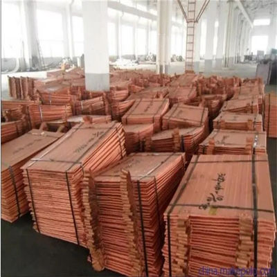 Cathode T2 Grade Copper Metal Plate 2mm Thickness 1000mm*2000mm Size