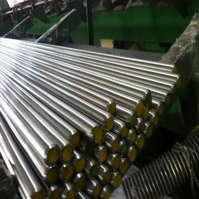 304 Stainless Steel Round Bars ASTM Standard 20mm 30mm Thickness Customized Length Polish Stain